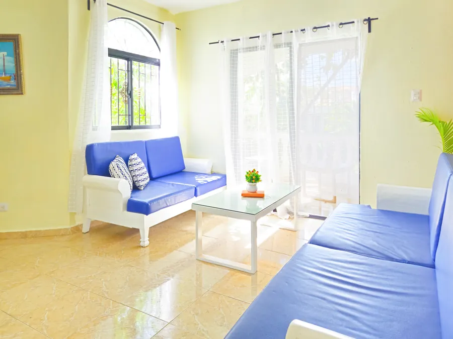 A third sitting room, opening to the garden